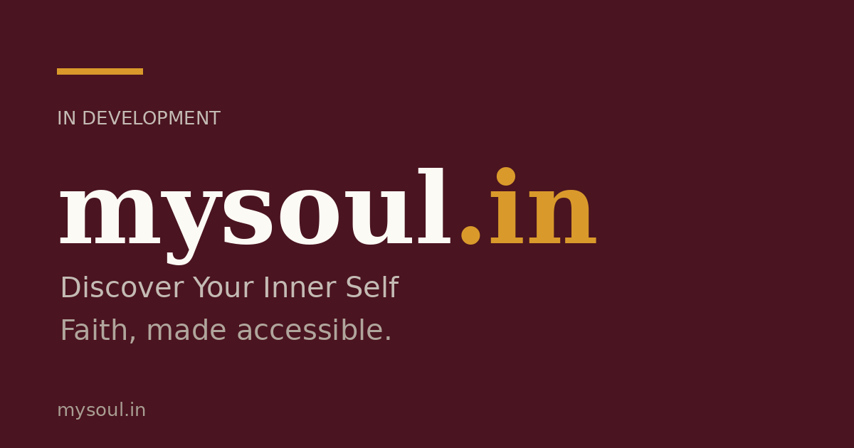 Link preview image for mysoul.in